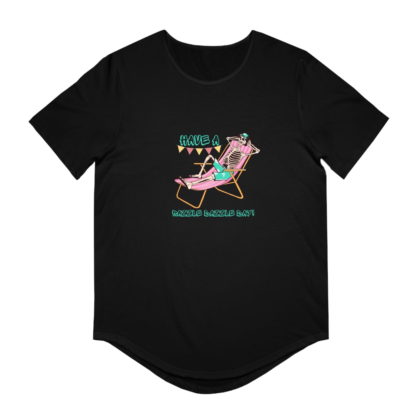 Tee Shirt Summer Skeleton Relaxing Mens Jersey Top