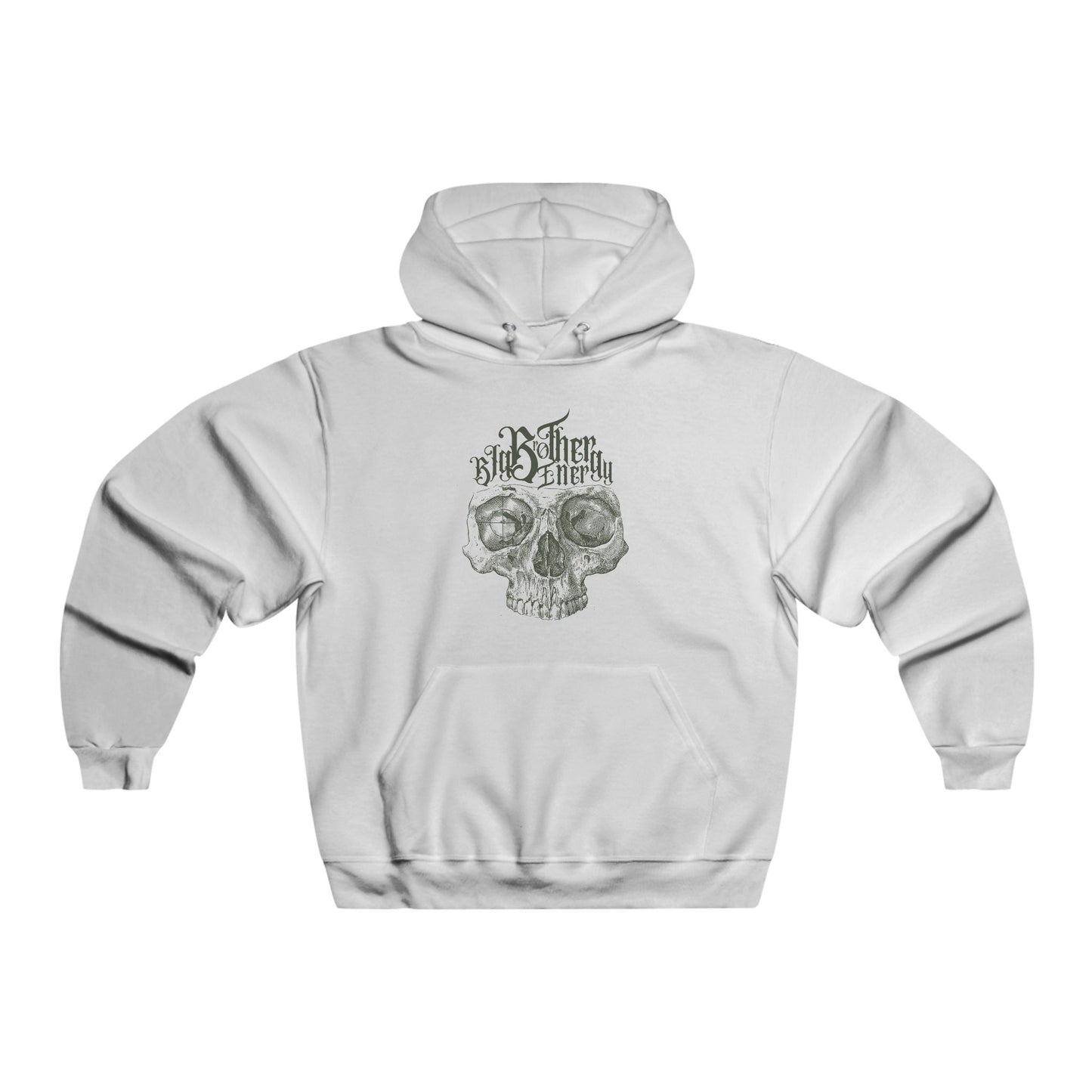 Cozy Men's Hooded Sweatshirt | Pre-Shrunk Blend for Dad or Brother