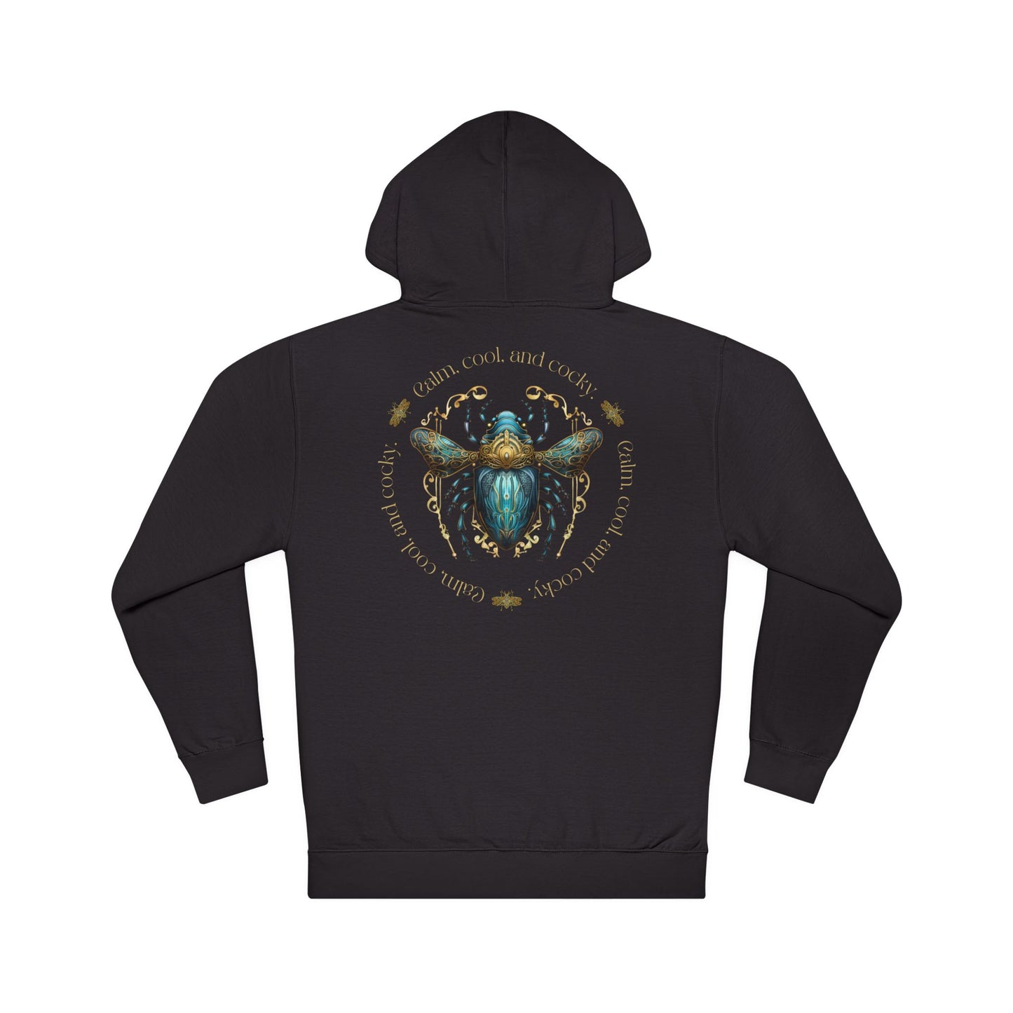 Epic Moments Await with this Calm and Cool Unisex Hooded Sweatshirt - Perfectly Balanced Style