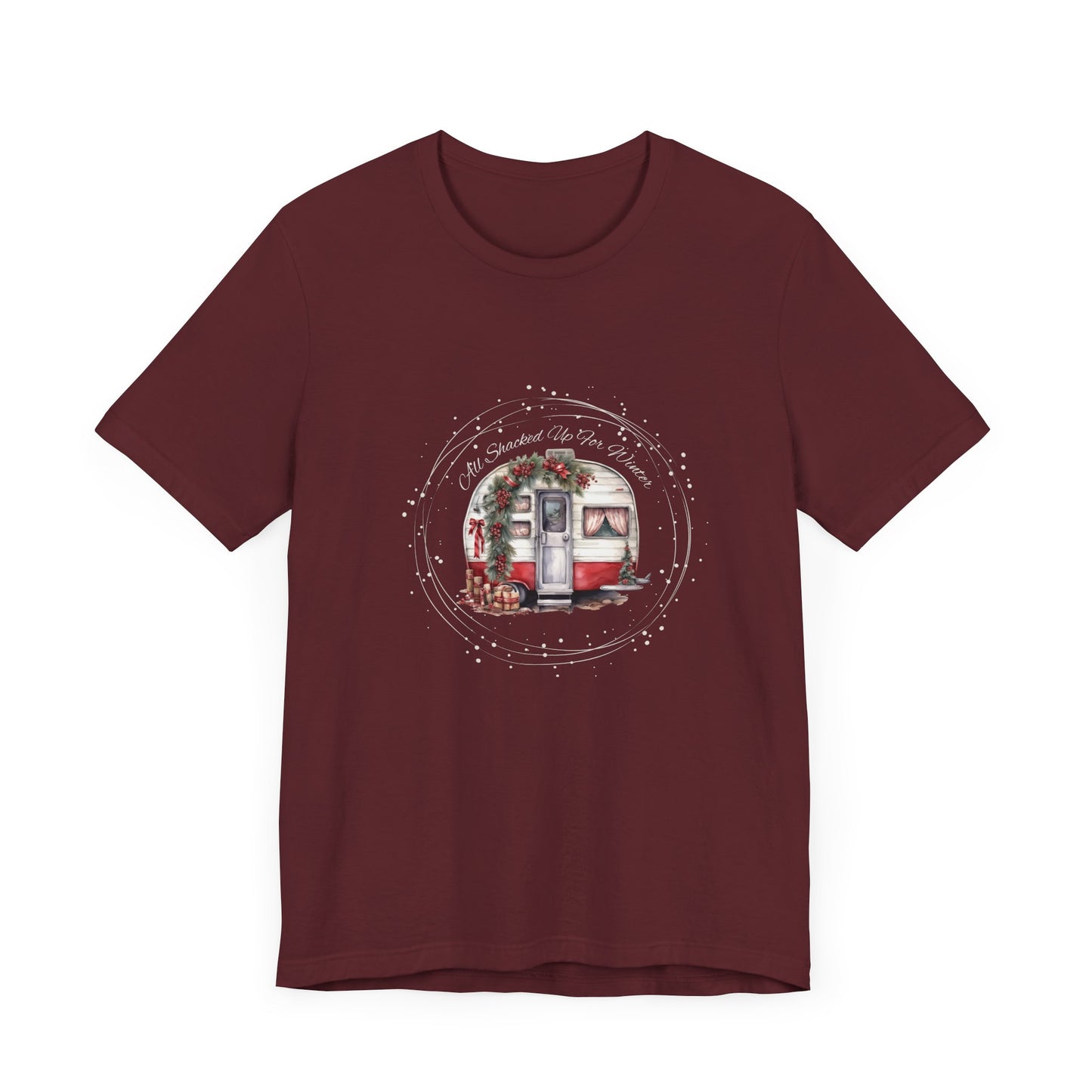 Cozy Campers' Christmas Tee | Soft Cotton T-Shirt | Unique Holiday Gift