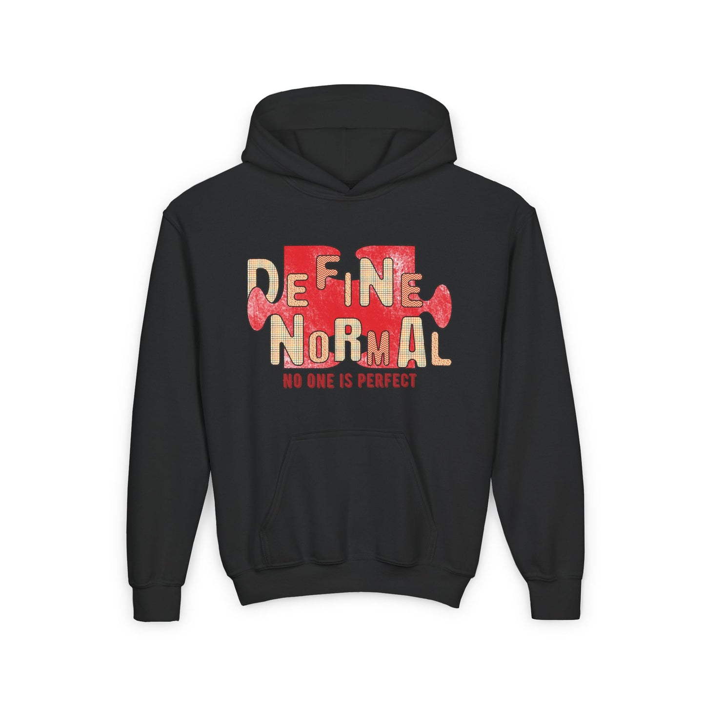 Experience Ultimate Comfort with Neurodiversity Youth Hoodie - Positive & Durable Design