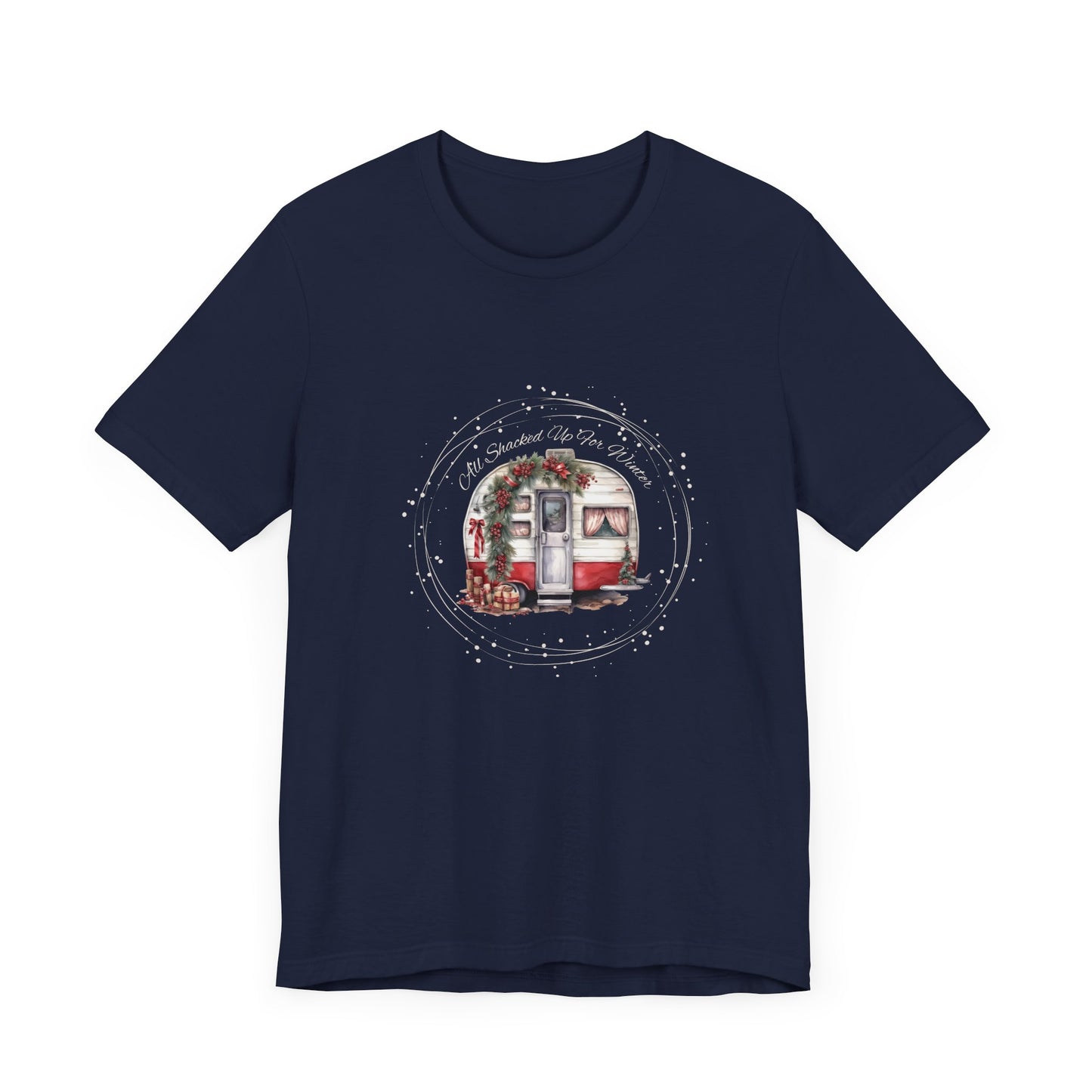 Cozy Campers' Christmas Tee | Soft Cotton T-Shirt | Unique Holiday Gift