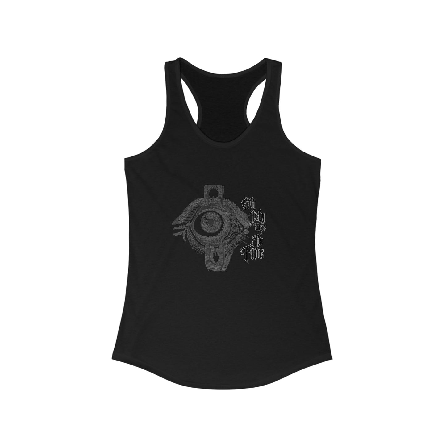 Sporty Racerback Tank with Scoop Neckline | Ideal for Daily Wear