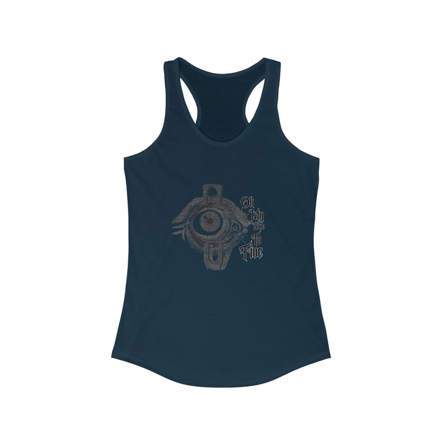 Sporty Racerback Tank with Scoop Neckline | Ideal for Daily Wear