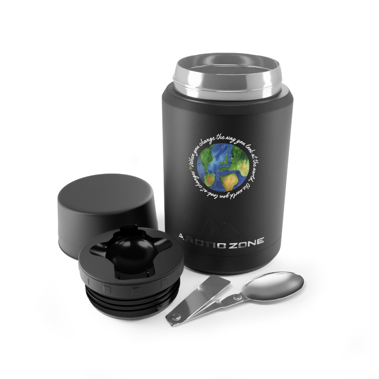Premium Copper Insulated Food Container for Earthday Adventures | 24h Cold, 8h Hot
