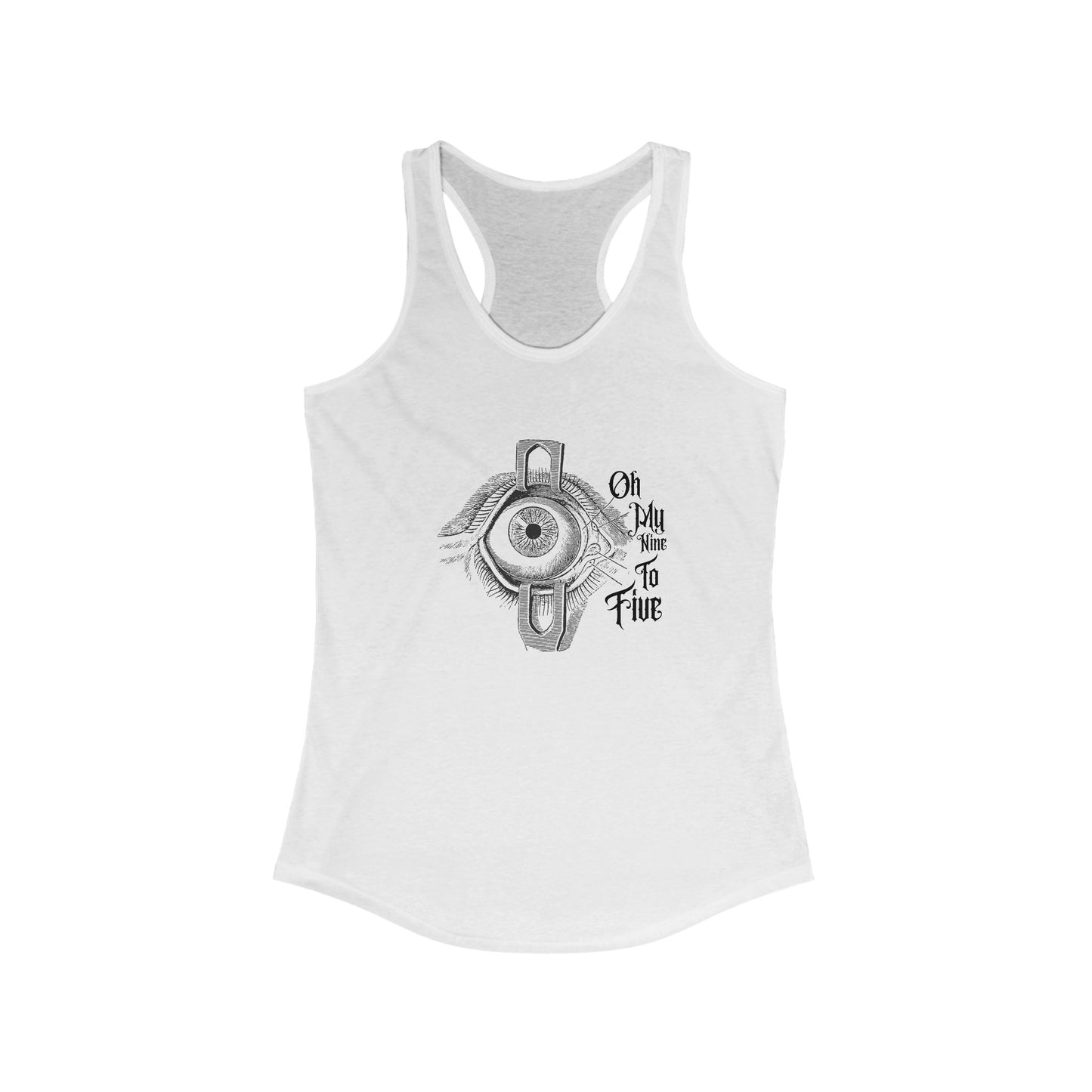 Sporty Racerback Tank with Scoop Neckline | Ideal for Daily Wear