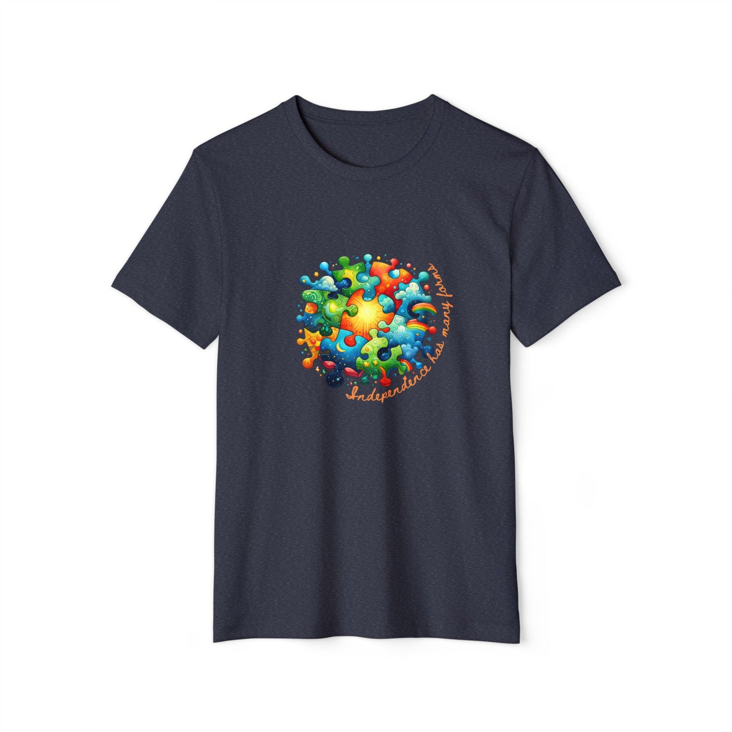 Unique Neurodiversity Motivation Tee for Special Needs: Positive Independence