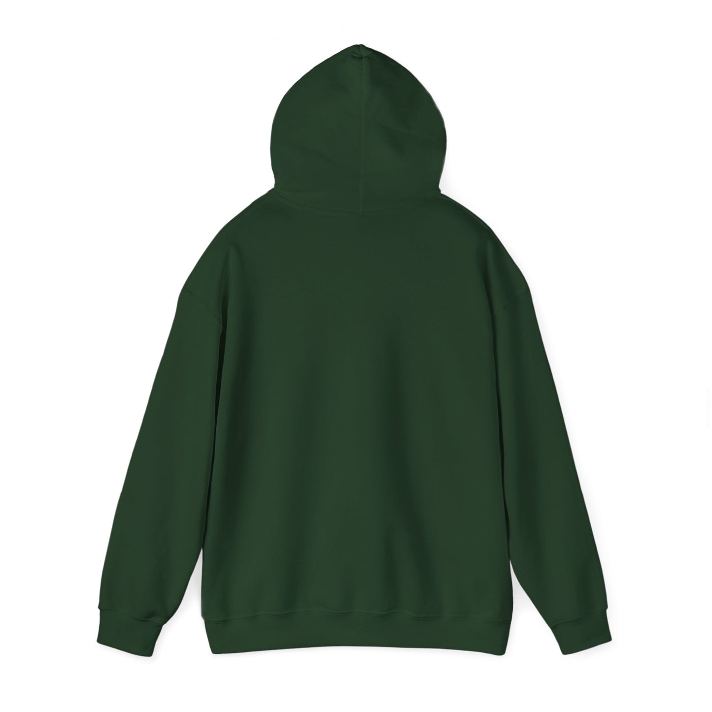 Stay Cozy this Winter with our Retro Ghost Unisex Heavy Blend Hooded Sweatshirt - Plush, Soft, and Warm with Holiday Spirit