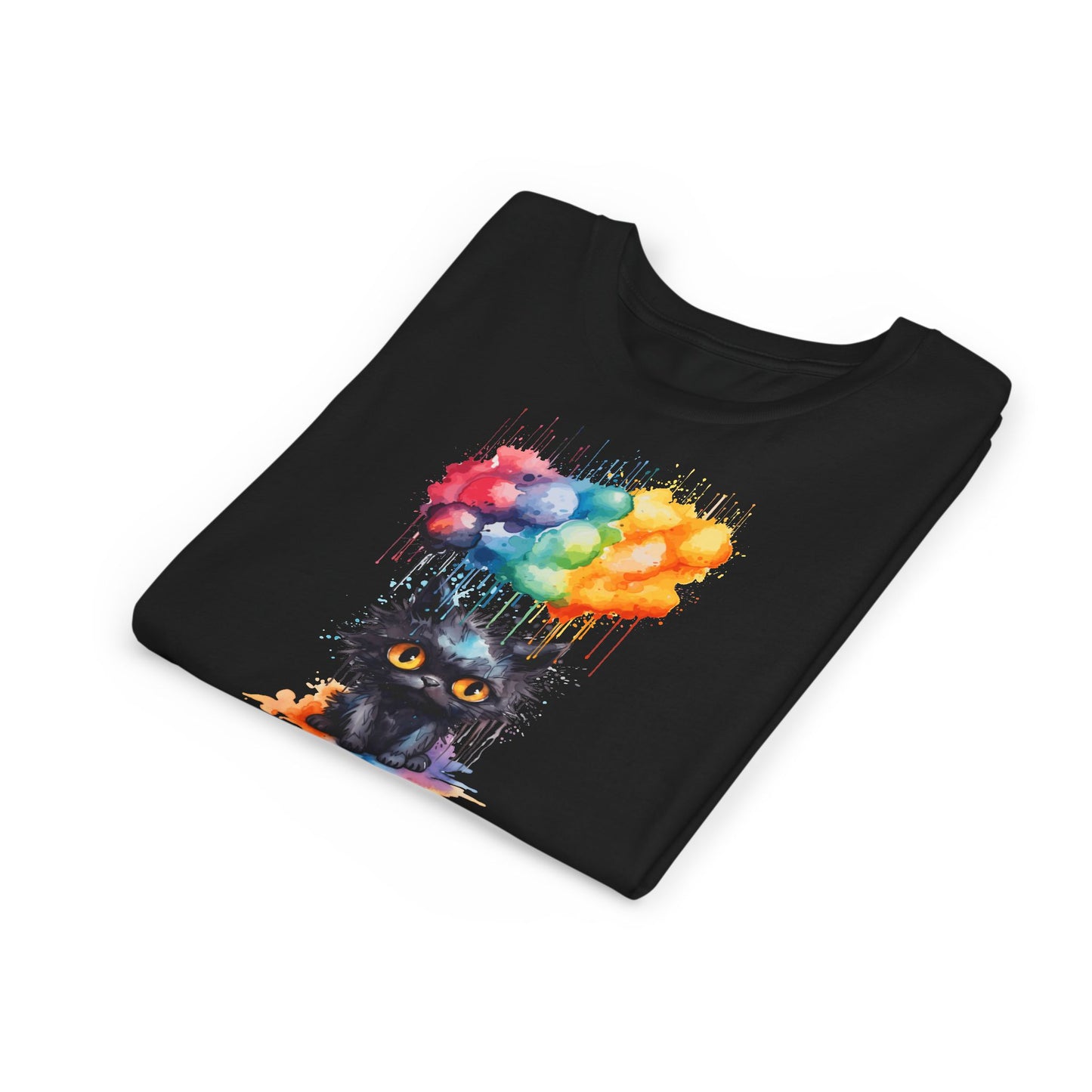 Cat Blues Youth Short Sleeve Tee: A Purr-fect Addition to Your Kid's Wardrobe!