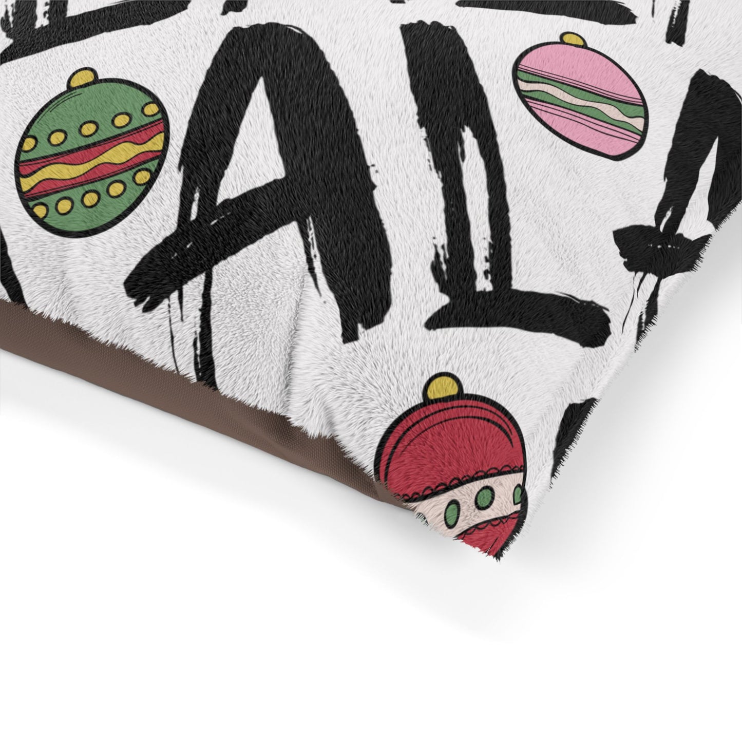 Falala Pet Bed - Christmas Pet Accessory - Cozy, Soft Fleece - Multiple Sizes Available