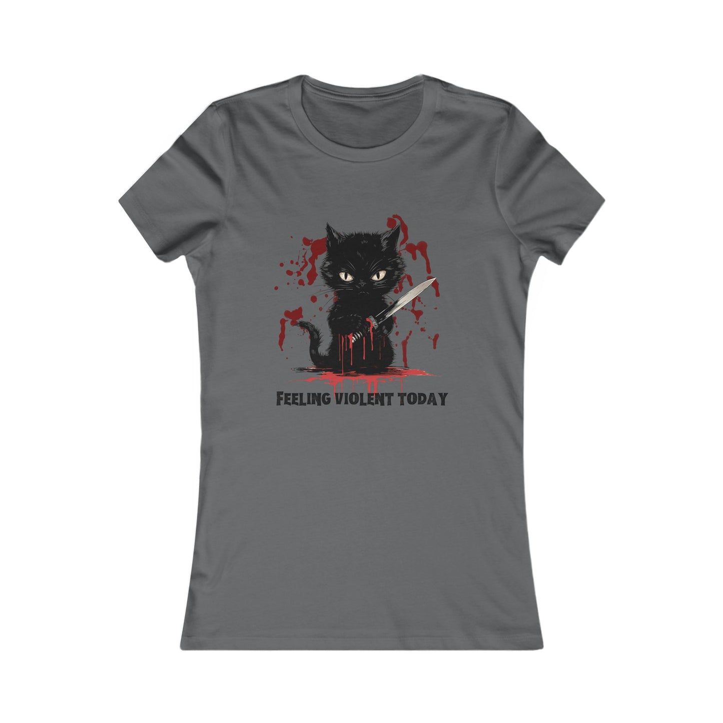 Feeling Violent Today Women's Relaxed T-Shirt - Soft and Comfortable Tee for Effortless Style
