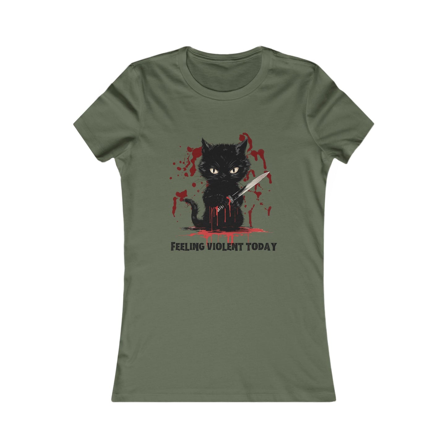 Feeling Violent Today Women's Relaxed T-Shirt - Soft and Comfortable Tee for Effortless Style