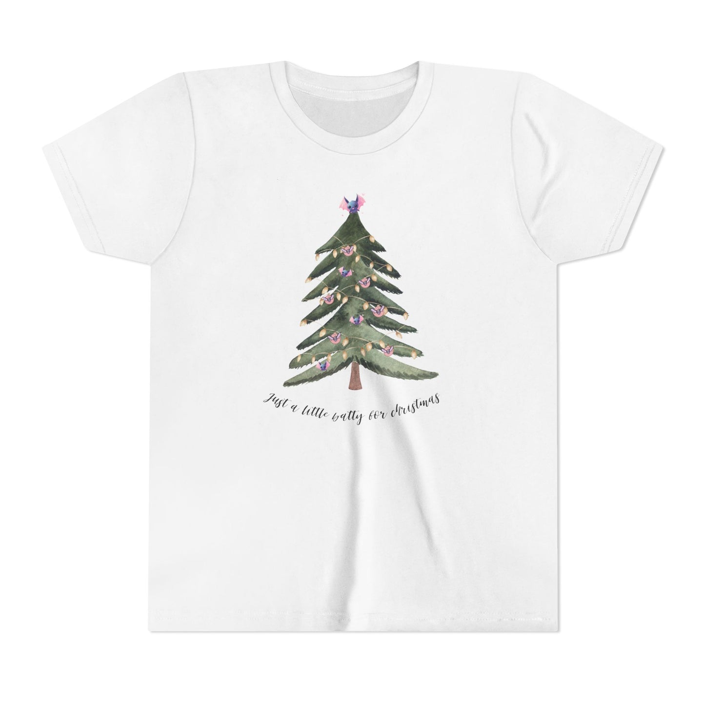 Batty for Christmas Kids' Short Sleeve T-Shirt