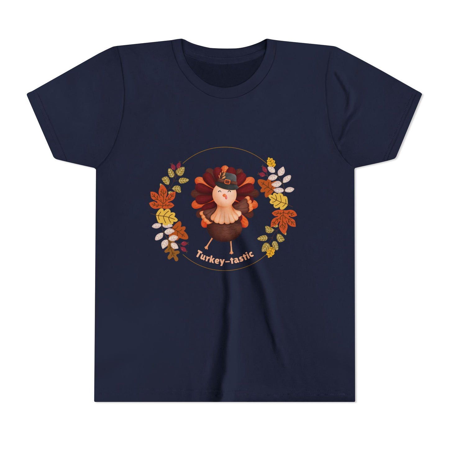 Turkey Tastic Youth Short Sleeve T-Shirt - Unique Design for Standout Style!