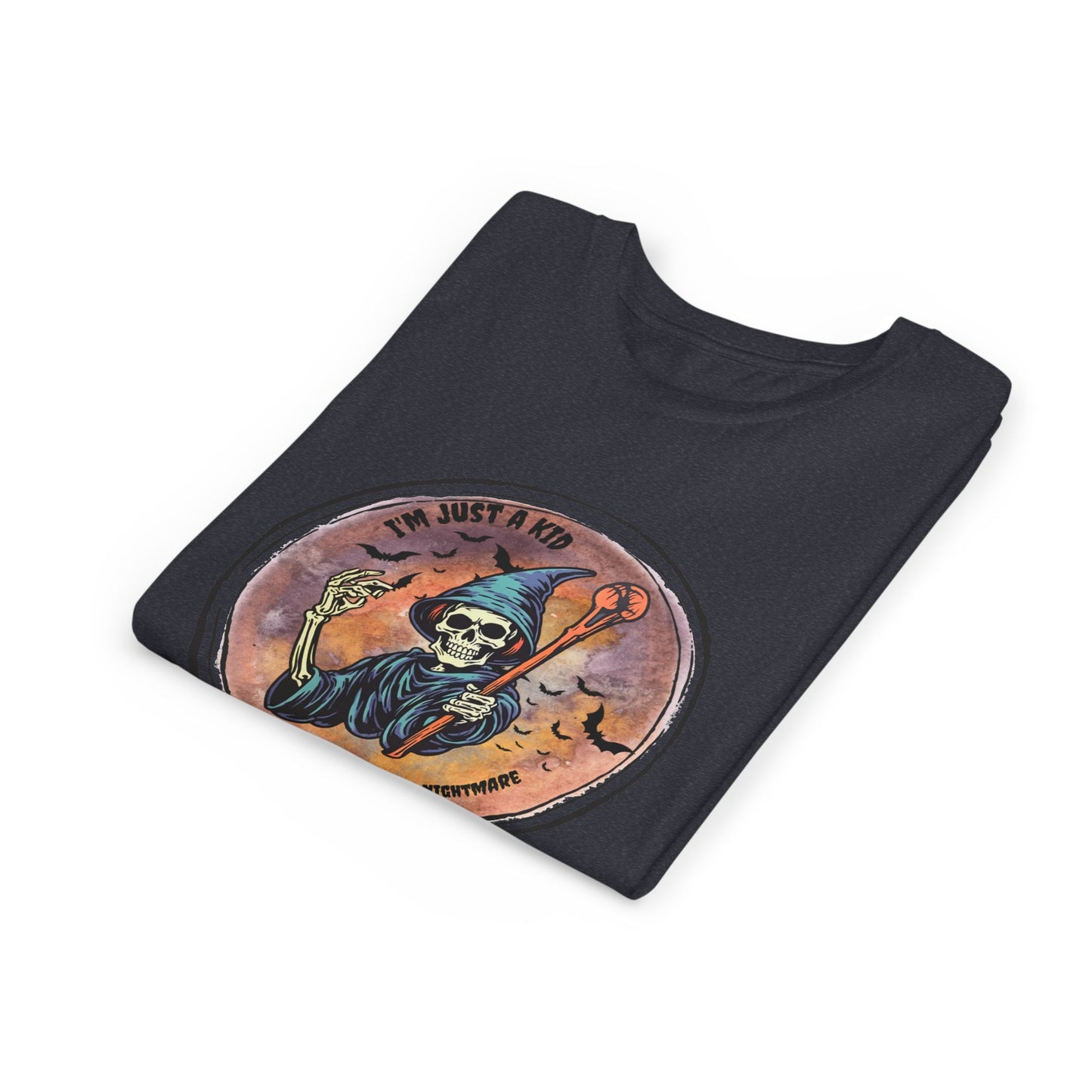 Adorable and Durable: Im Just A Kid Heavy Cotton™ Tee for Your Little Troublemaker