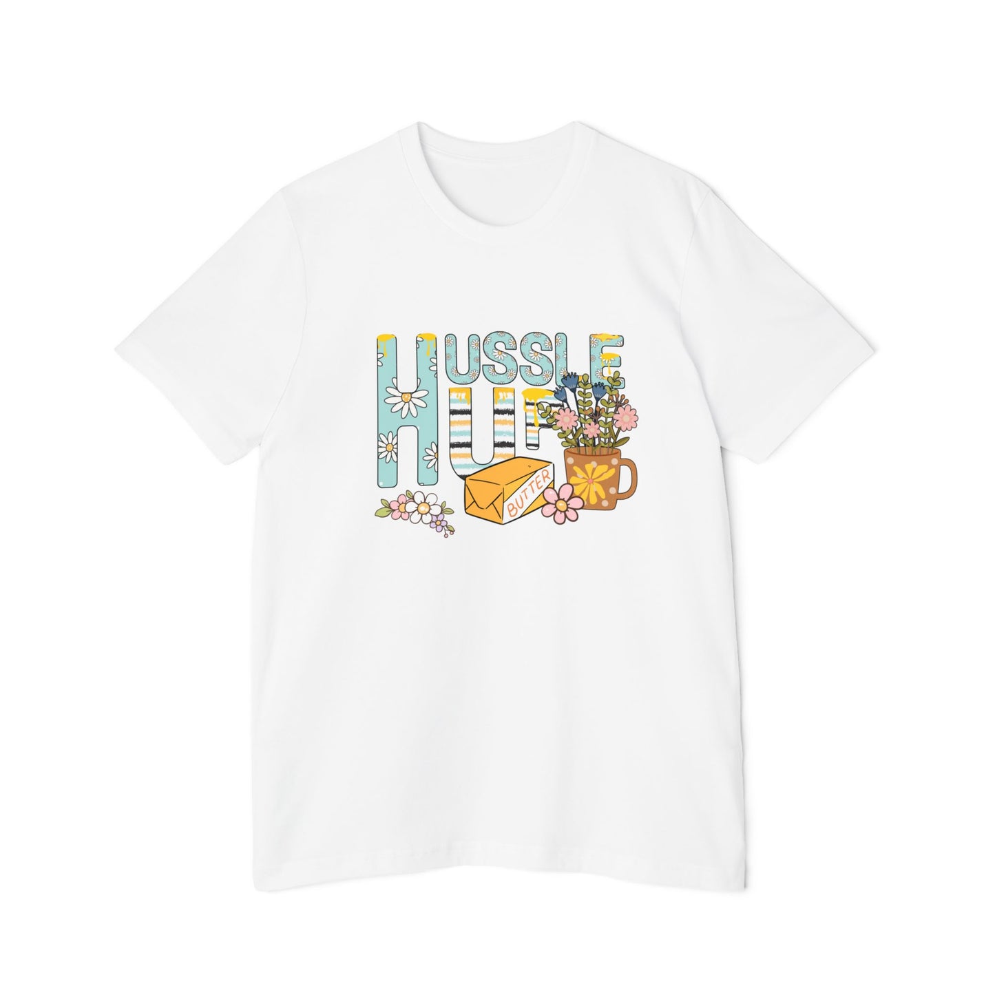 Ultimate Hustle Up Tee: USA-Made Motivational Wear for Inspired Living