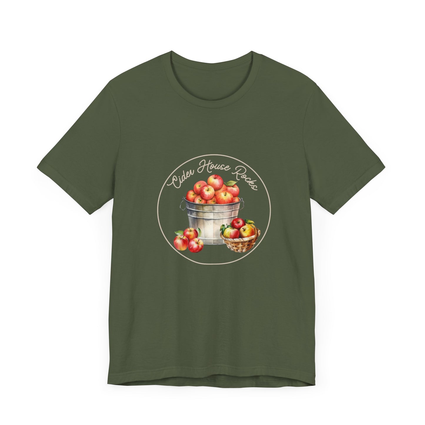 Fall Harvest Fashion | Unisex Jersey Tee with Thanksgiving and Cider House Vibes
