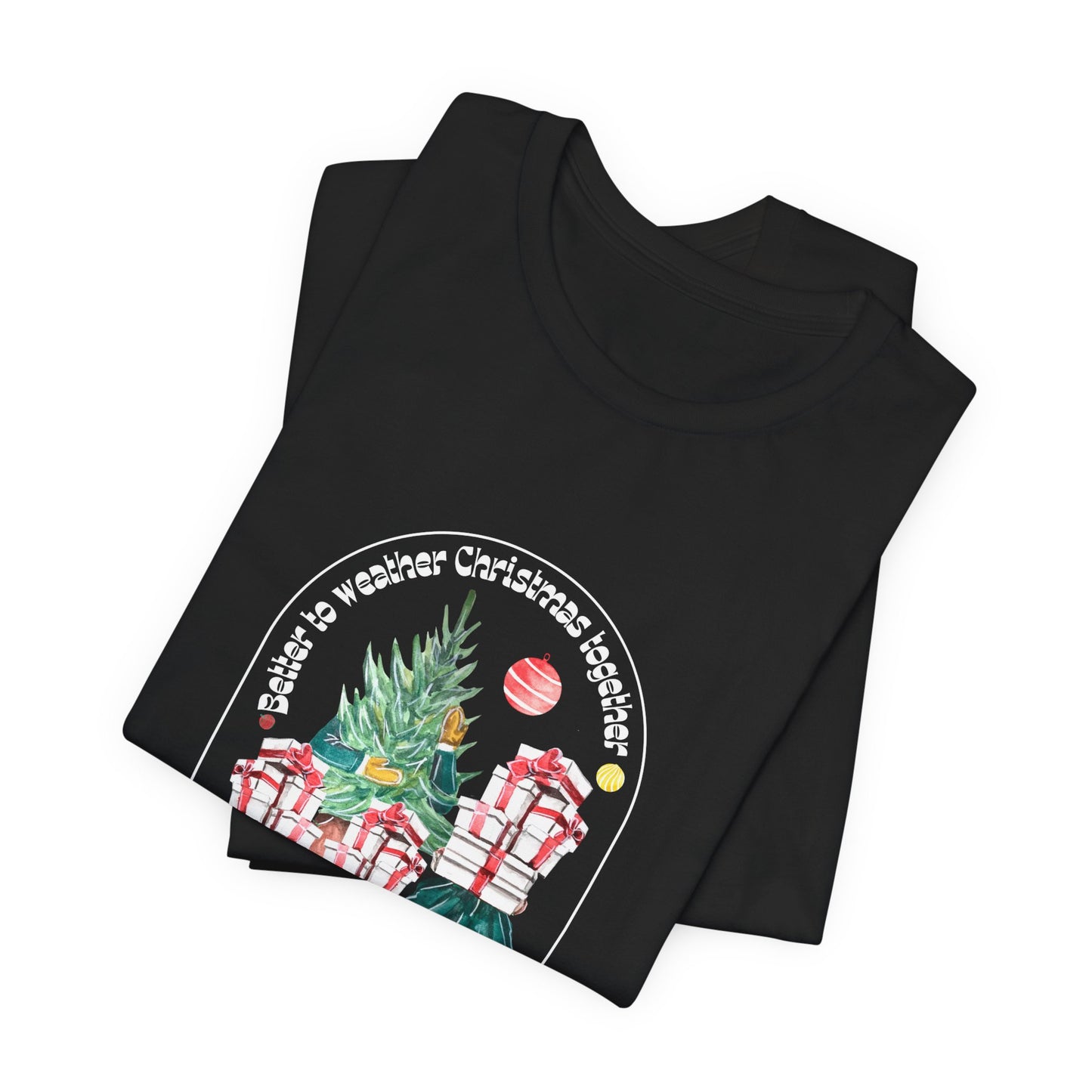 Holiday Gift Tee, Unisex Cotton Shirt, Family Christmas Outfit, Festive Apparel Option