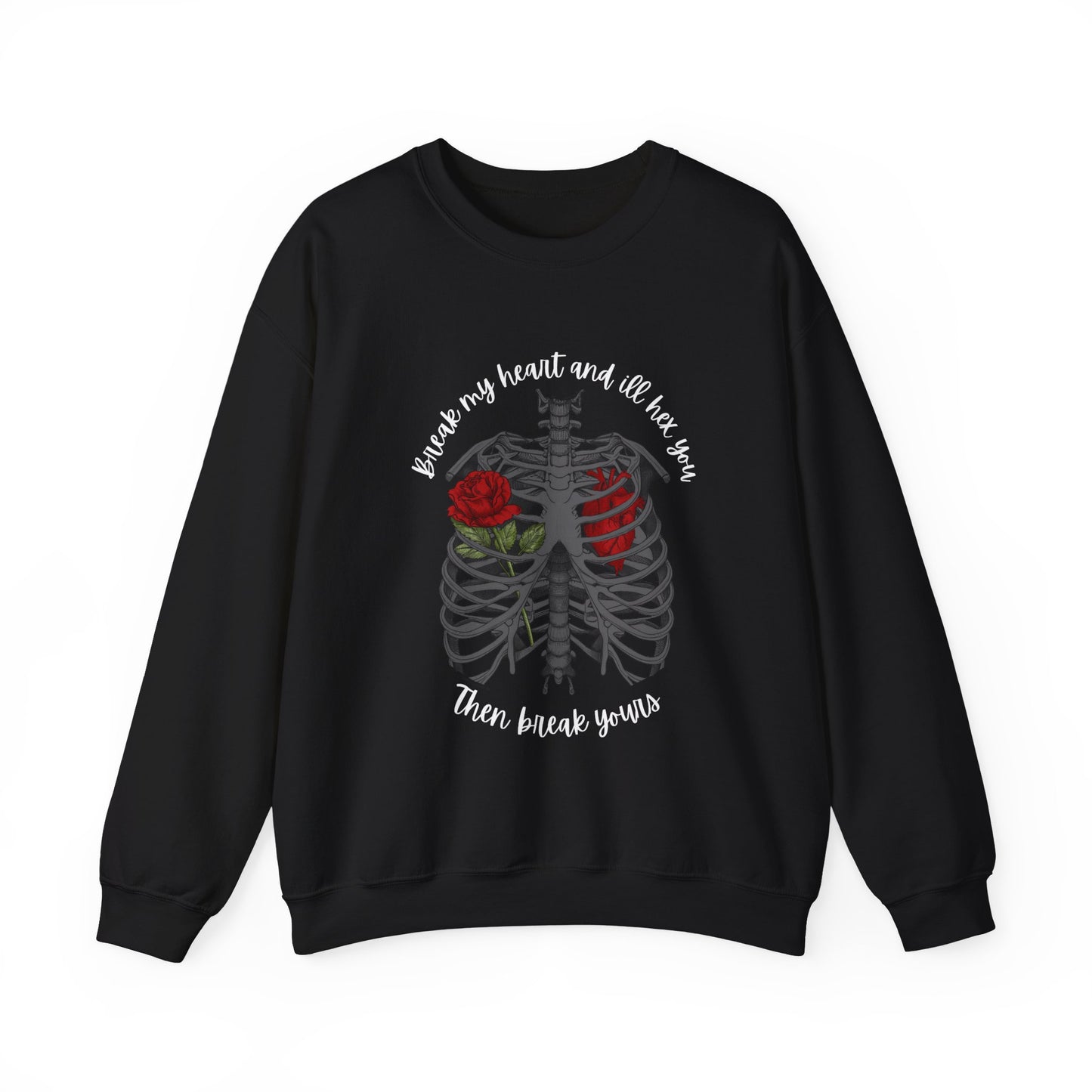 Turn Heads with our Ill Hex You Women's Cropped Sweatshirt - CroigormLLC