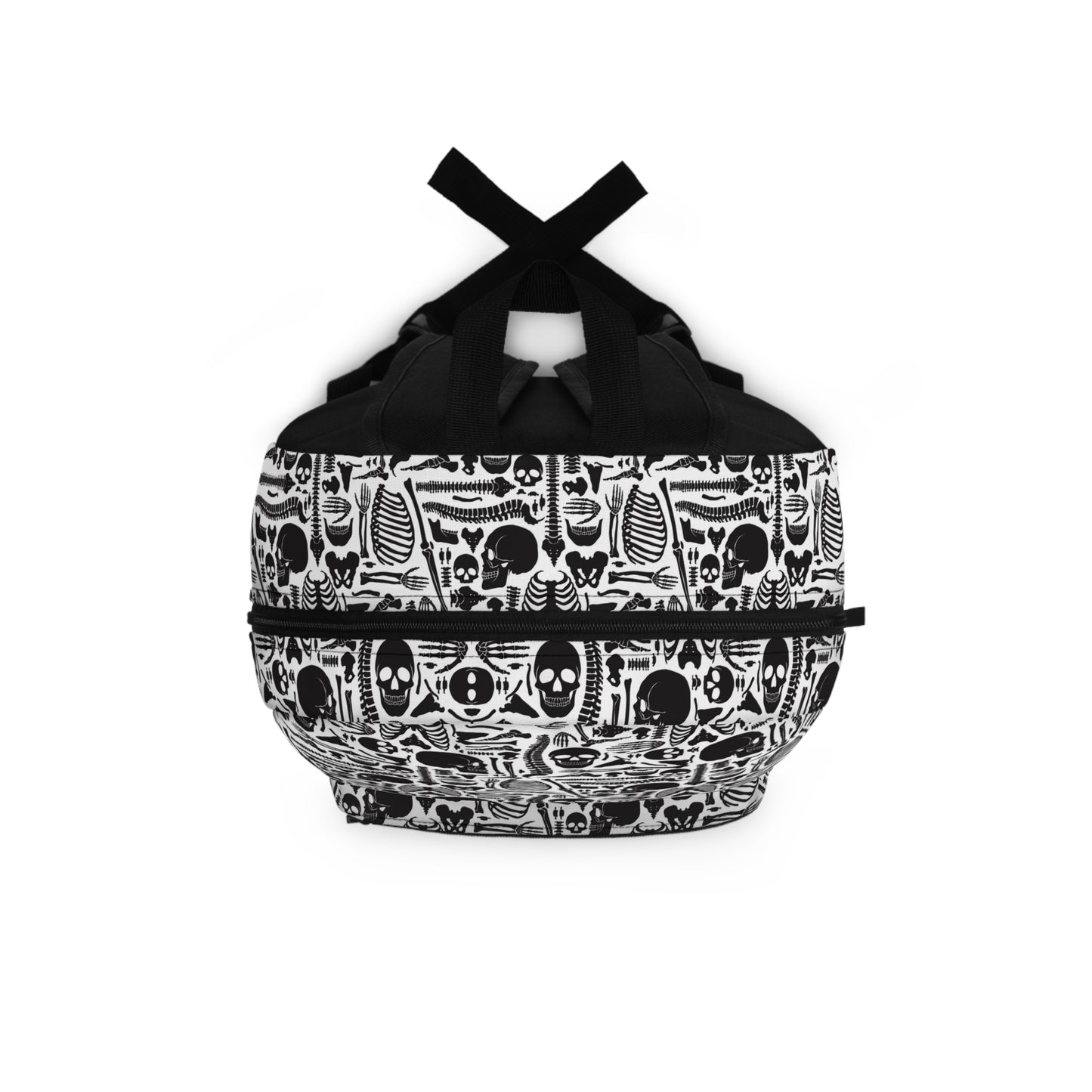 Spooky Adventure Skeleton Printed Backpack