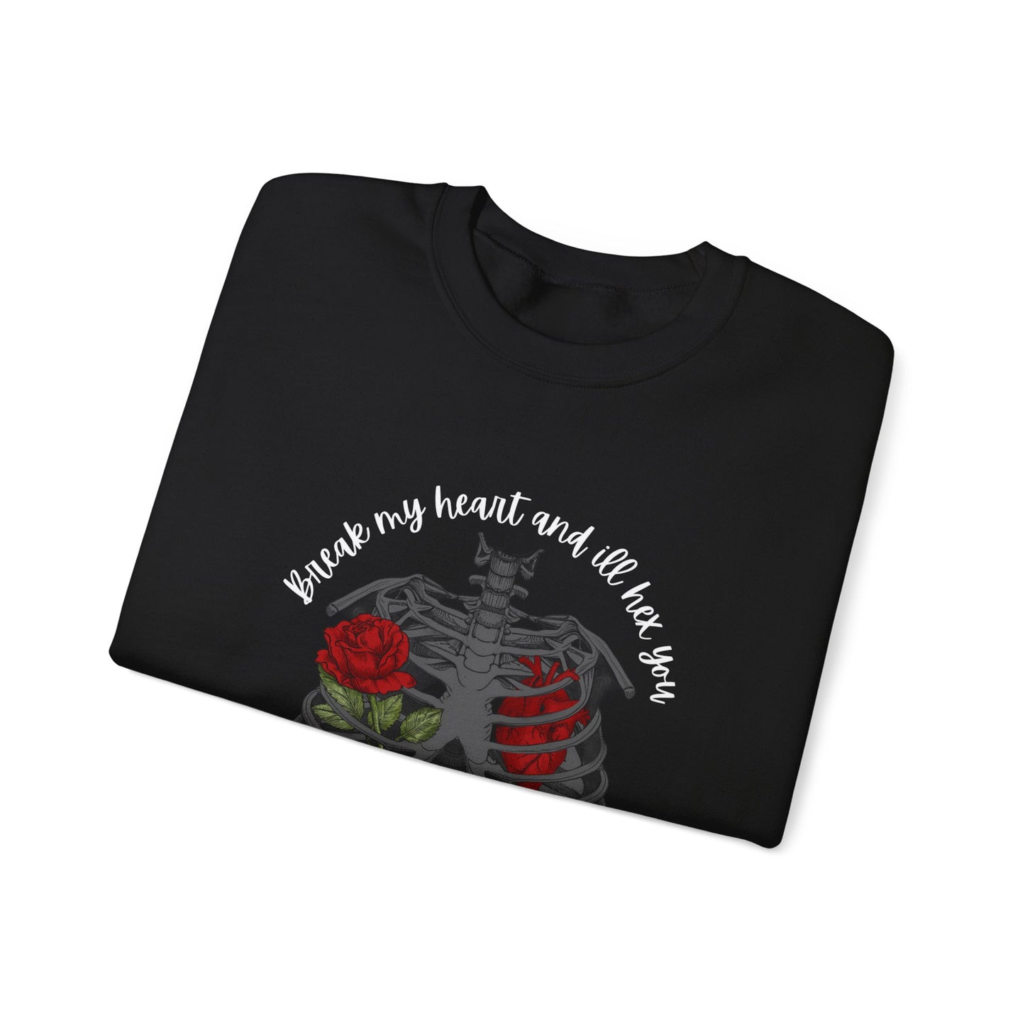Turn Heads with our Ill Hex You Women's Cropped Sweatshirt - CroigormLLC