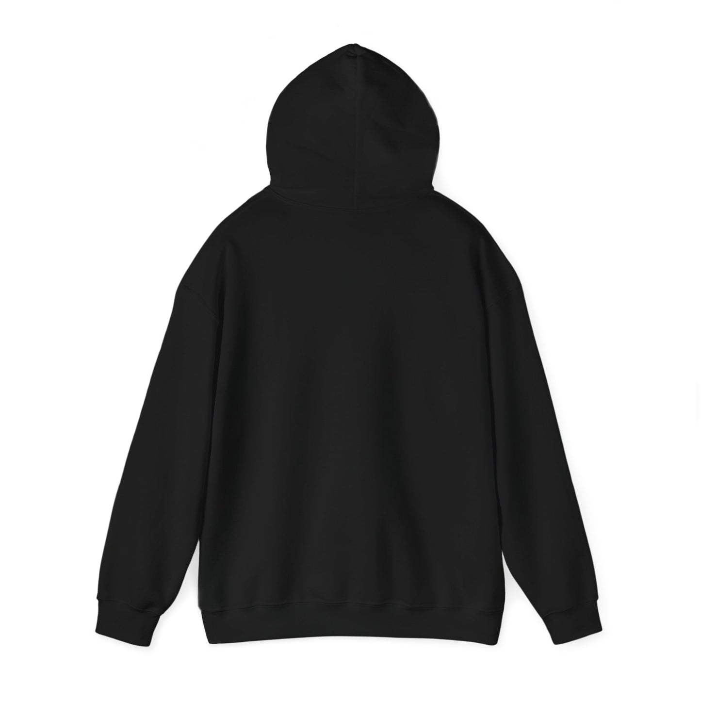 Stay Cozy this Winter with our Retro Ghost Unisex Heavy Blend Hooded Sweatshirt - Plush, Soft, and Warm with Holiday Spirit