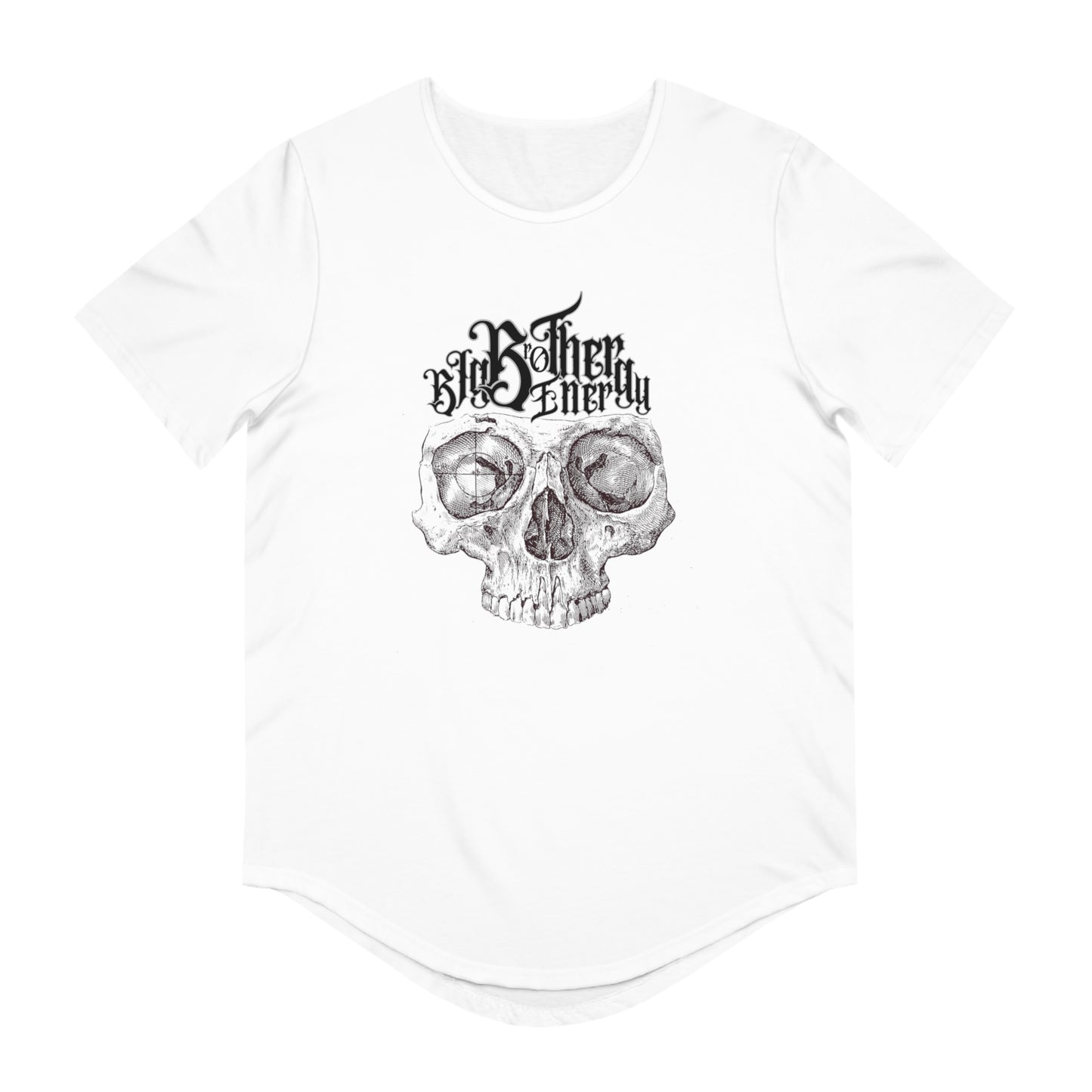 Father's Day Tee: Skull Big Brother Energy Jersey Tee