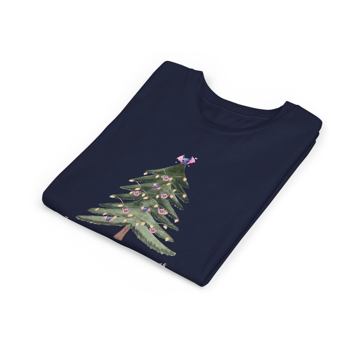 Batty for Christmas Kids' Short Sleeve T-Shirt