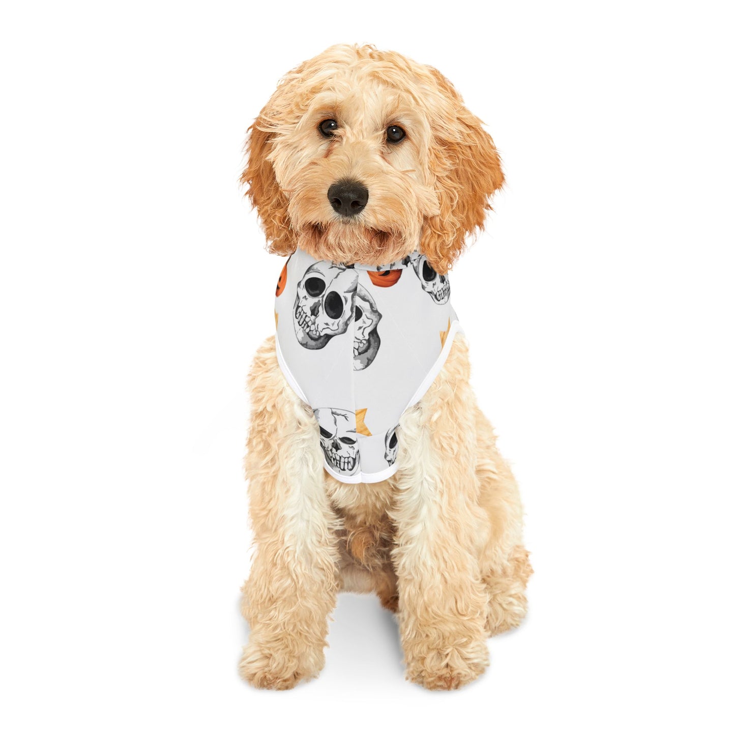 Custom Skull Pet Hoodie - Perfect Fit and Adorable Style for your furry friend!