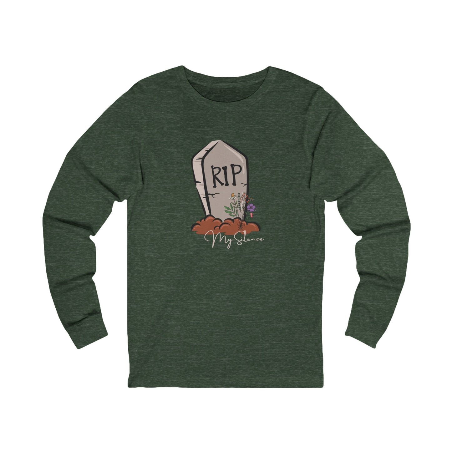 Silent Tribute Unisex Long Sleeve Tee - Lightweight Fabric, Retail Fit - Everyday Essential