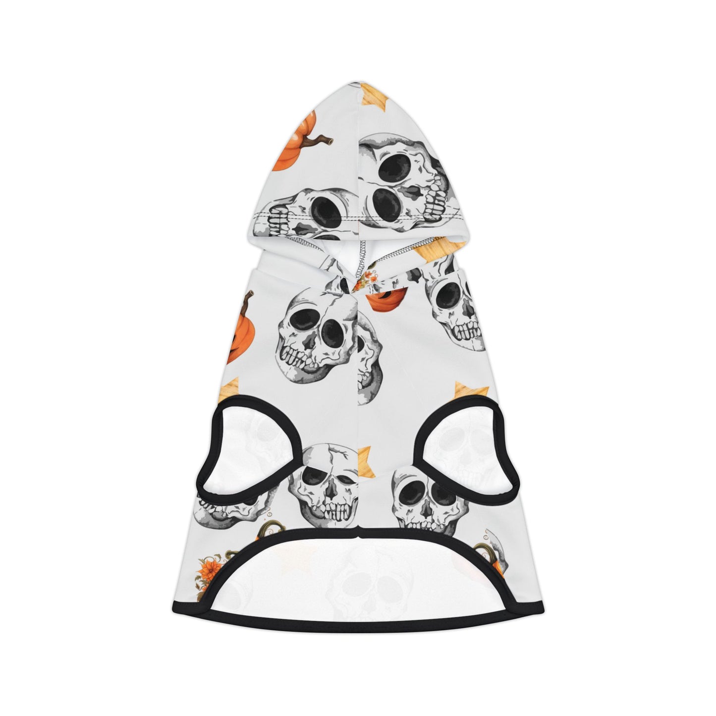Custom Skull Pet Hoodie - Perfect Fit and Adorable Style for your furry friend!