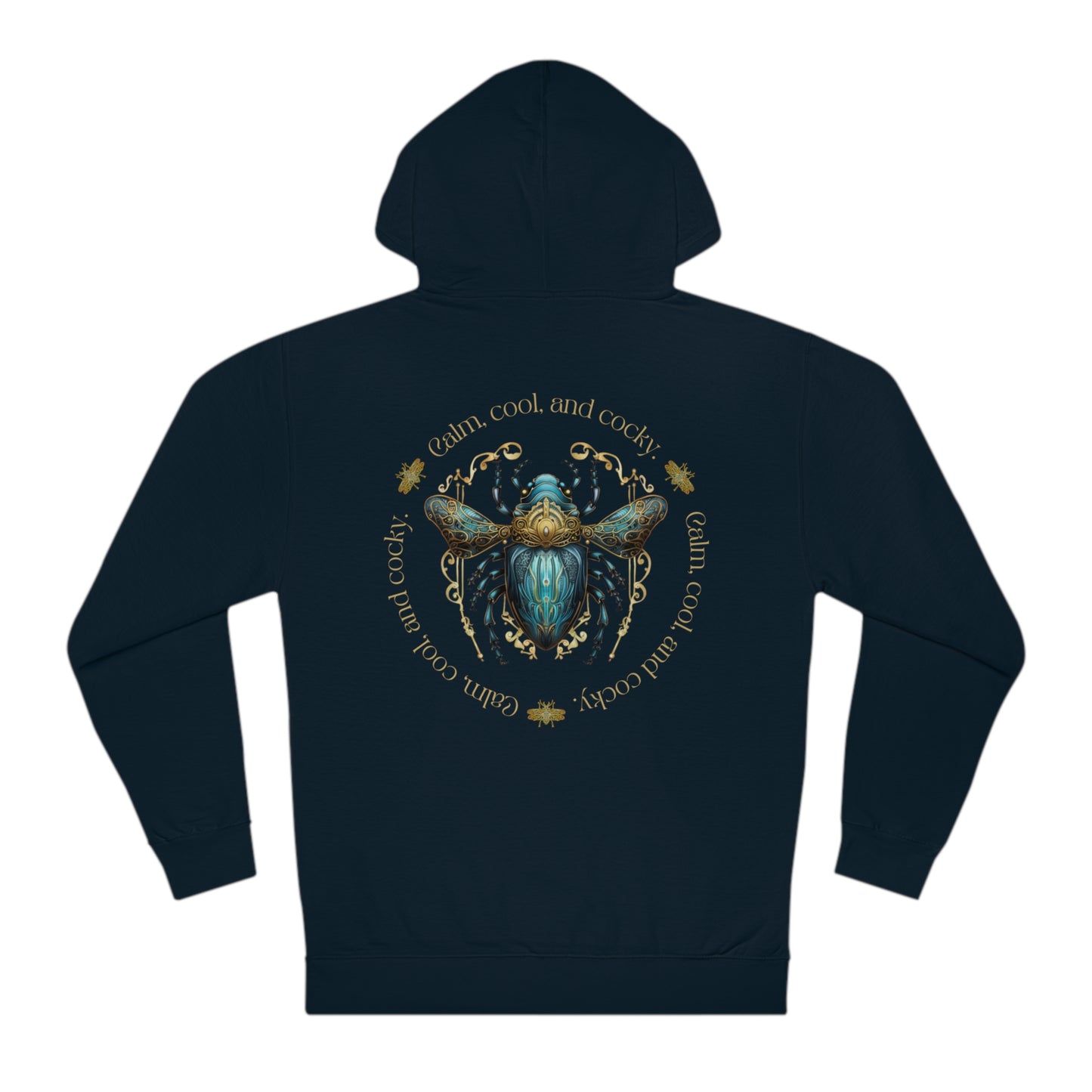 Calm Collected Unisex Hooded Sweatshirt