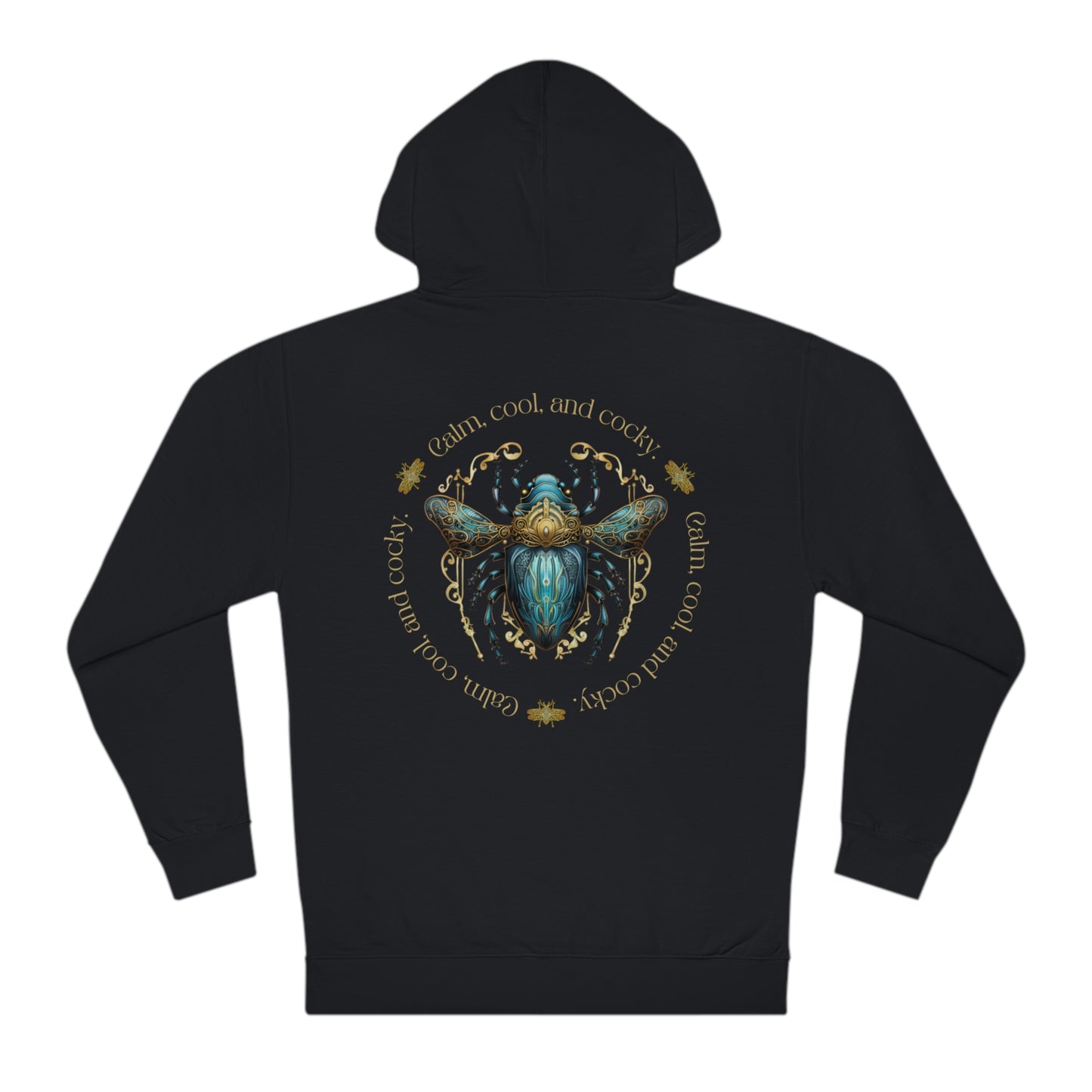 Calm Collected Unisex Hooded Sweatshirt