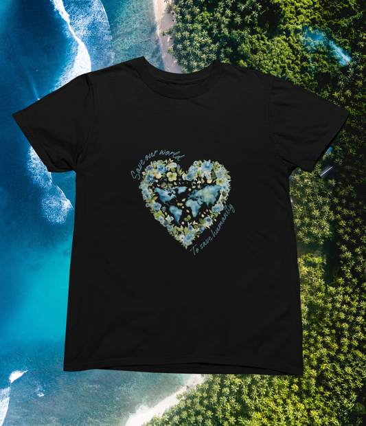 Humanity Saver Shirt: Eco-conscious Graphic Tee | Bella Canvas Quality Craftsmanship