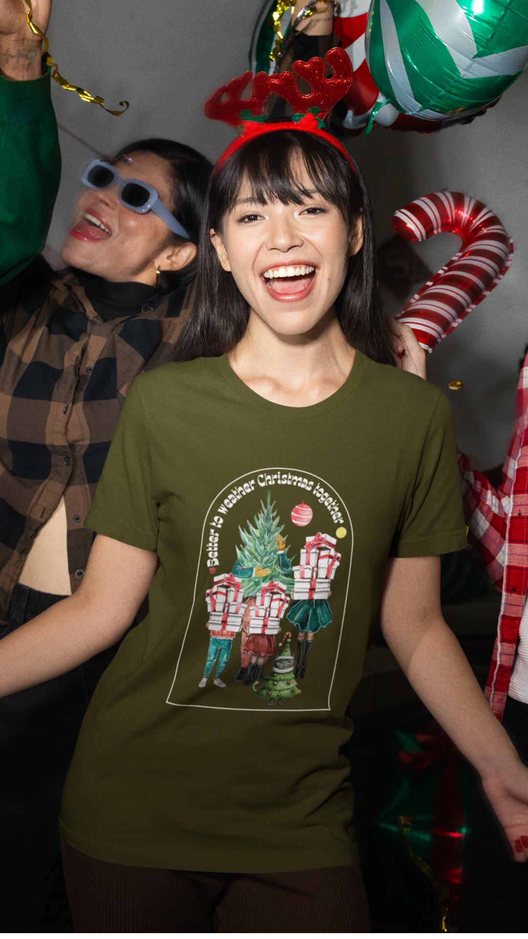 Holiday Gift Tee, Unisex Cotton Shirt, Family Christmas Outfit, Festive Apparel Option