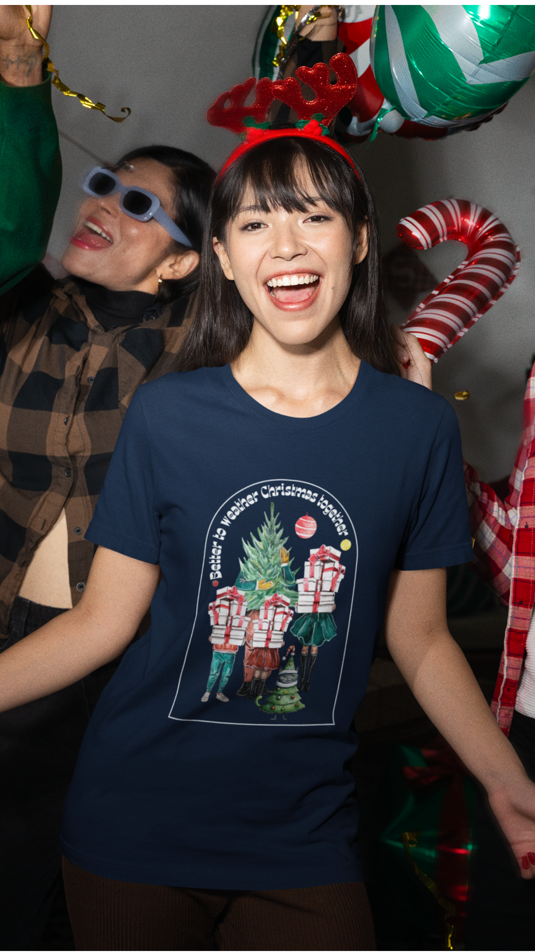 Holiday Gift Tee, Unisex Cotton Shirt, Family Christmas Outfit, Festive Apparel Option