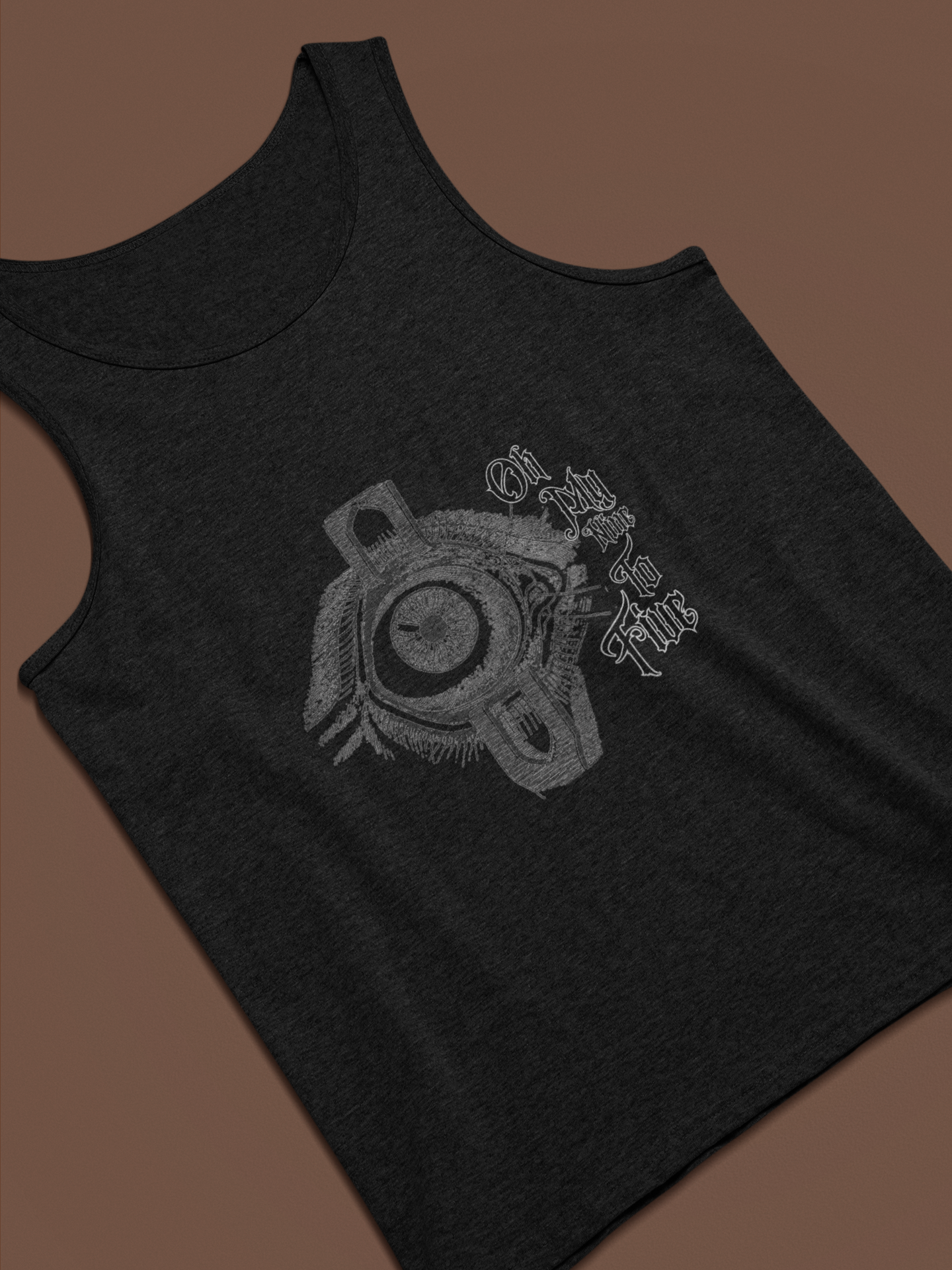 Sporty Racerback Tank with Scoop Neckline | Ideal for Daily Wear