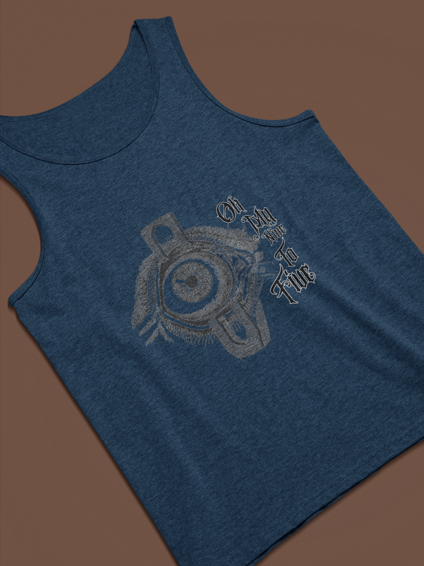 Sporty Racerback Tank with Scoop Neckline | Ideal for Daily Wear