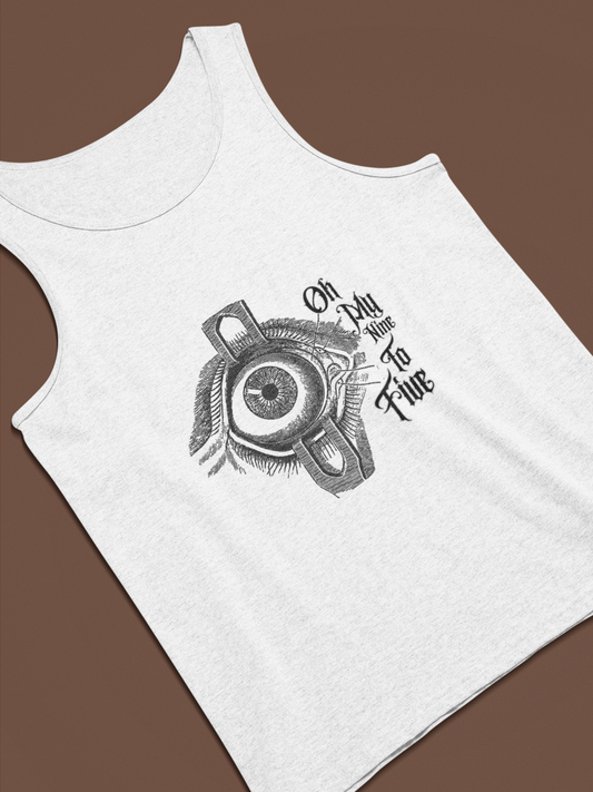 Sporty Racerback Tank with Scoop Neckline | Ideal for Daily Wear