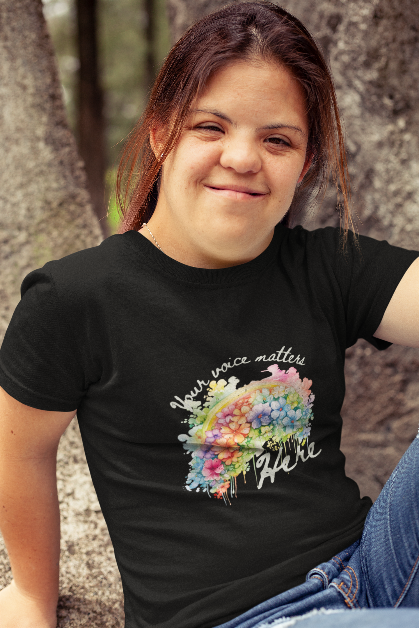 Rainbow Freedom of Speech Unisex Tee - Inspire Your Voice in Style