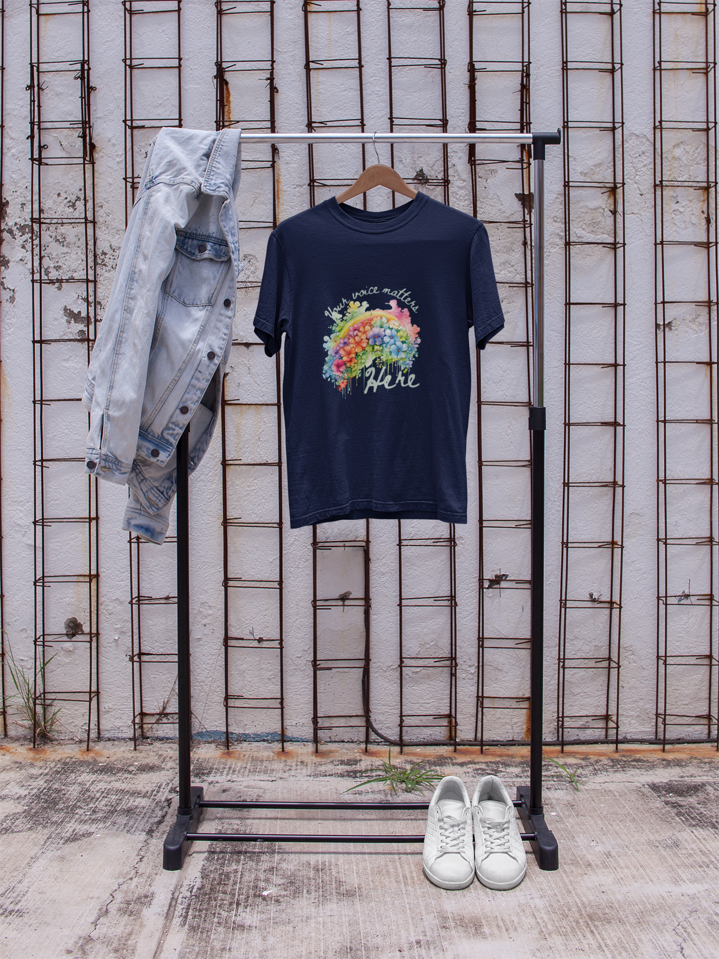 Rainbow Freedom of Speech Unisex Tee - Inspire Your Voice in Style