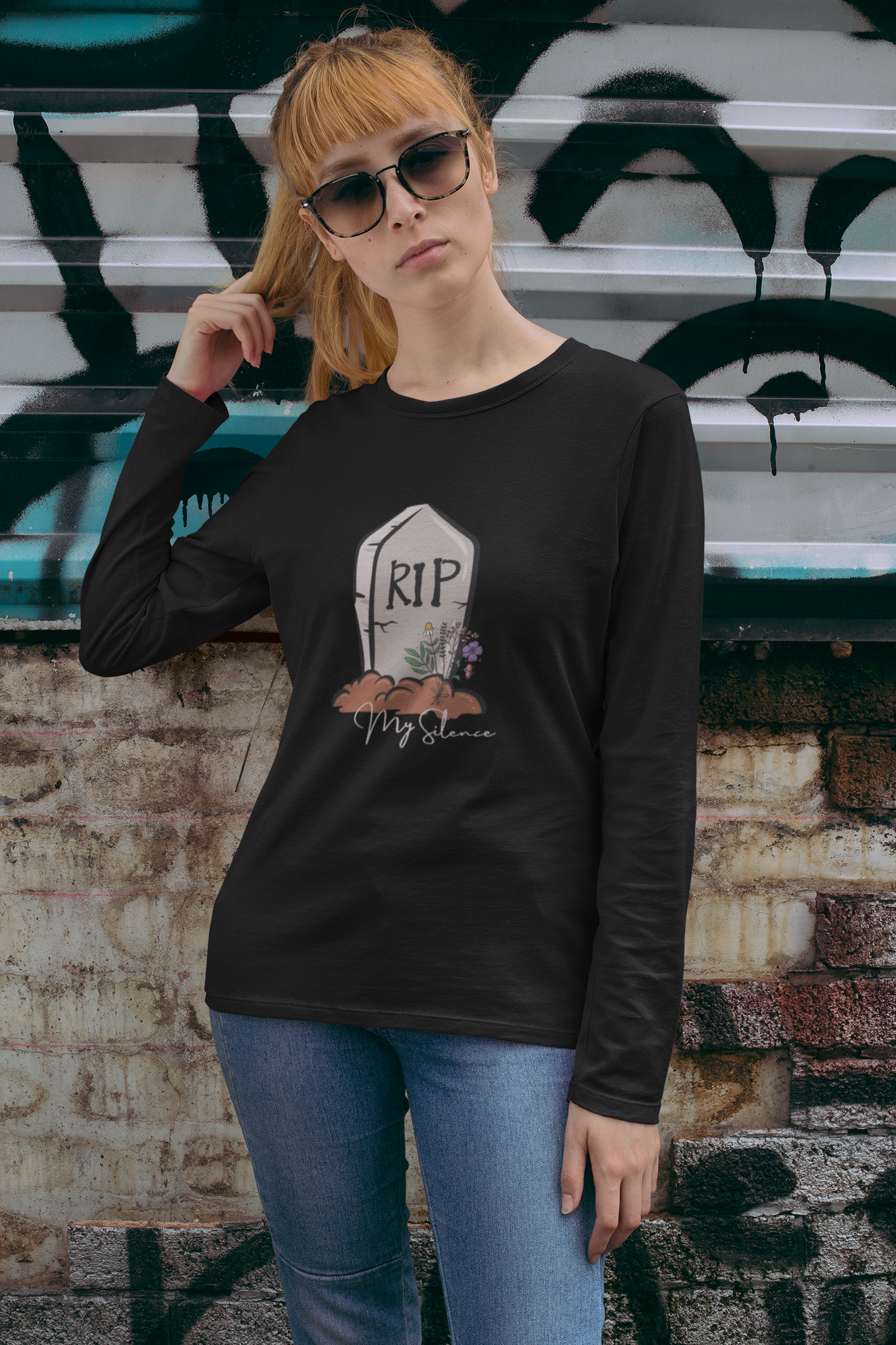 Silent Tribute Unisex Long Sleeve Tee - Lightweight Fabric, Retail Fit - Everyday Essential