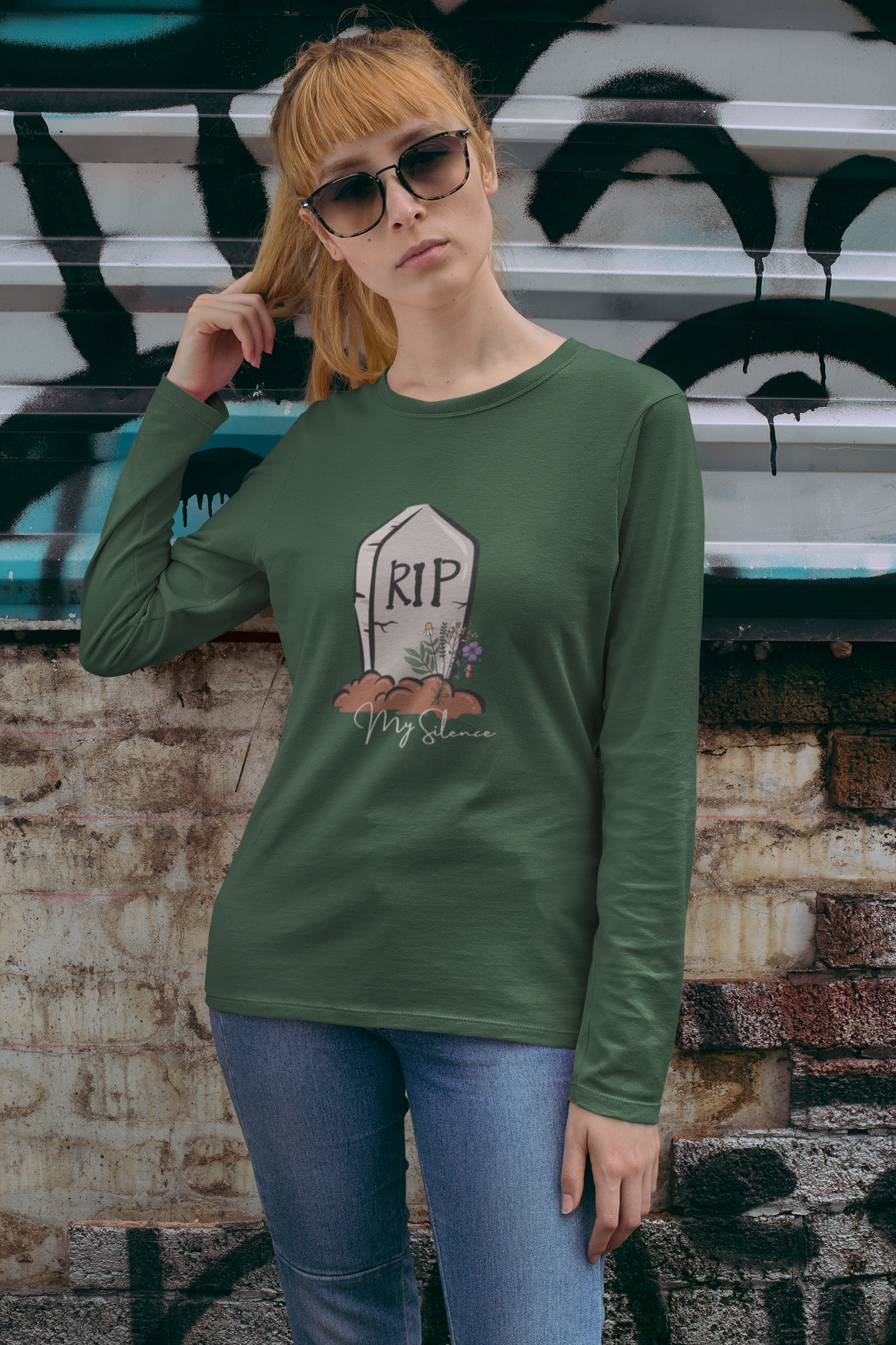 Silent Tribute Unisex Long Sleeve Tee - Lightweight Fabric, Retail Fit - Everyday Essential
