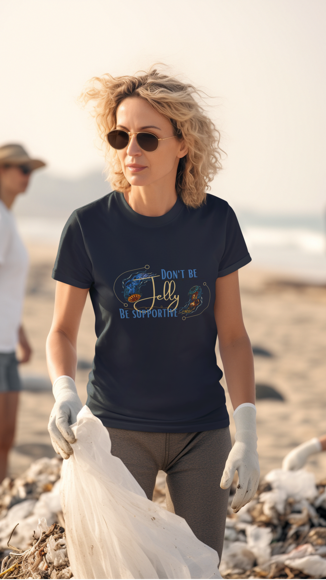 Jellyfish Design Tee - Support Your Friends in Style! Unisex Short Sleeve Shirt by Bella Canvas