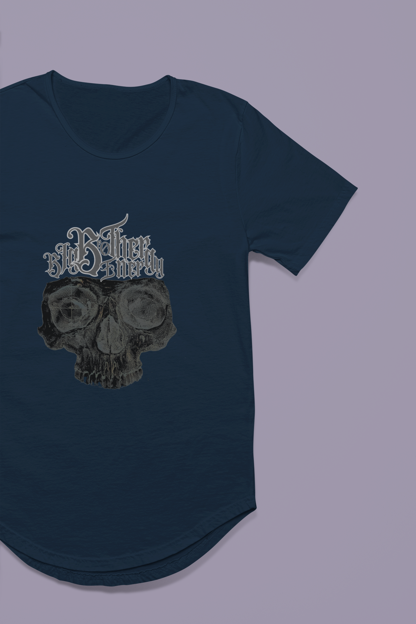 Father's Day Tee: Skull Big Brother Energy Jersey Tee