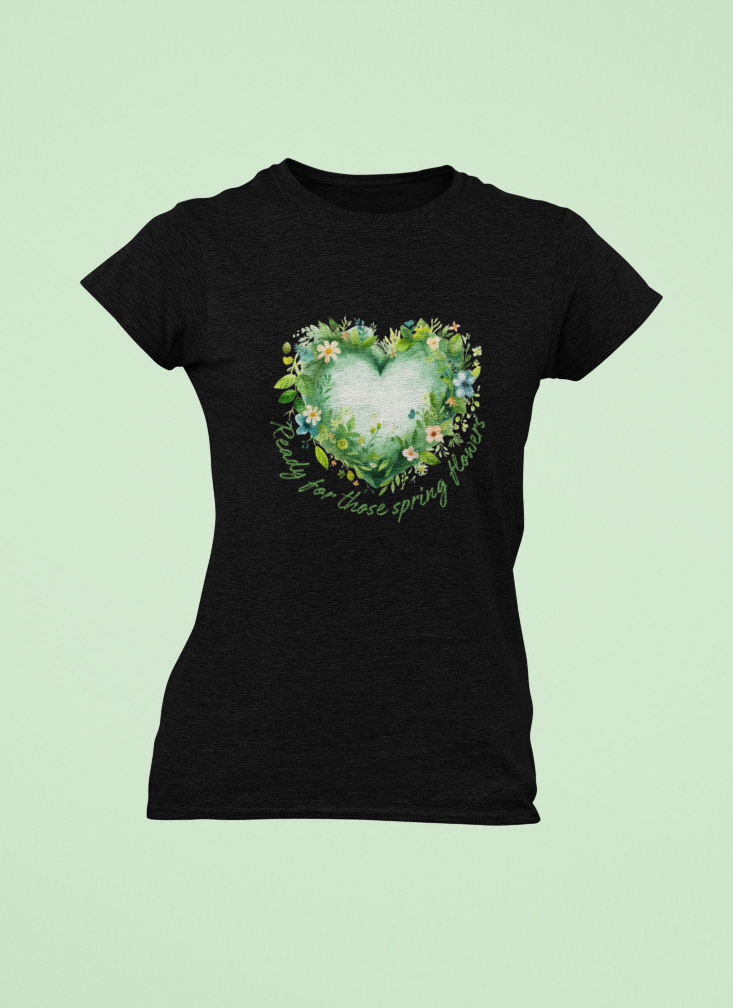 Blooming Spring Floral Youth Tee - Short Sleeve