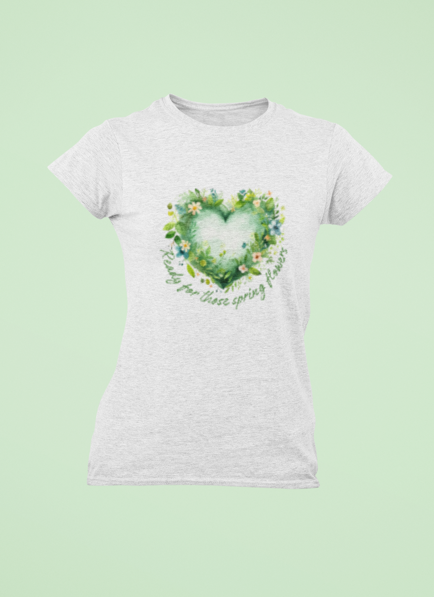 Blooming Spring Floral Youth Tee - Short Sleeve