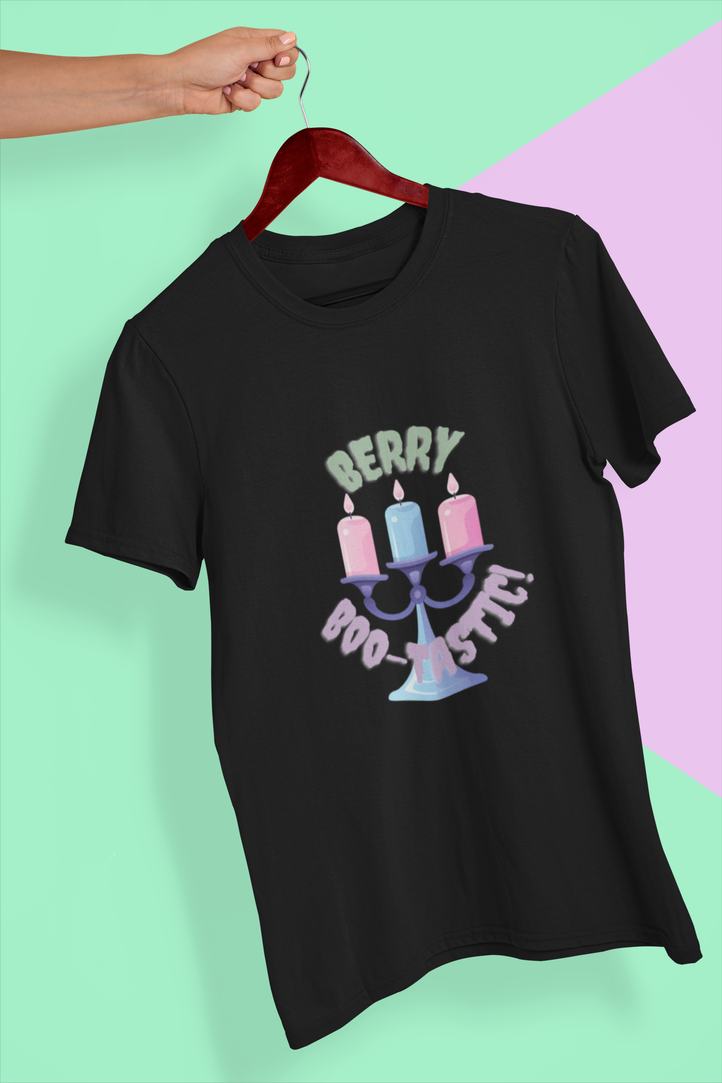 Berry Bootastic Pastel Halloween Youth Tee - Short Sleeve