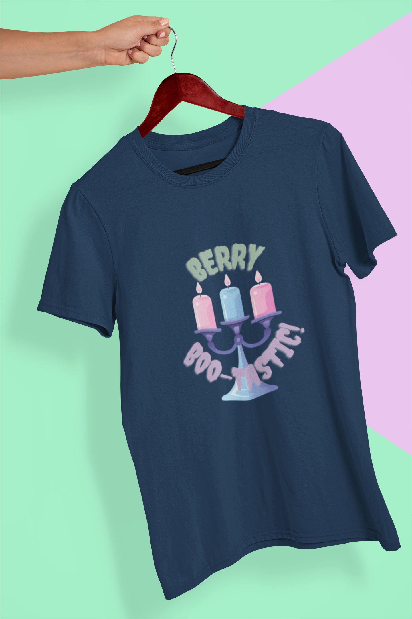 Berry Bootastic Pastel Halloween Youth Tee - Short Sleeve