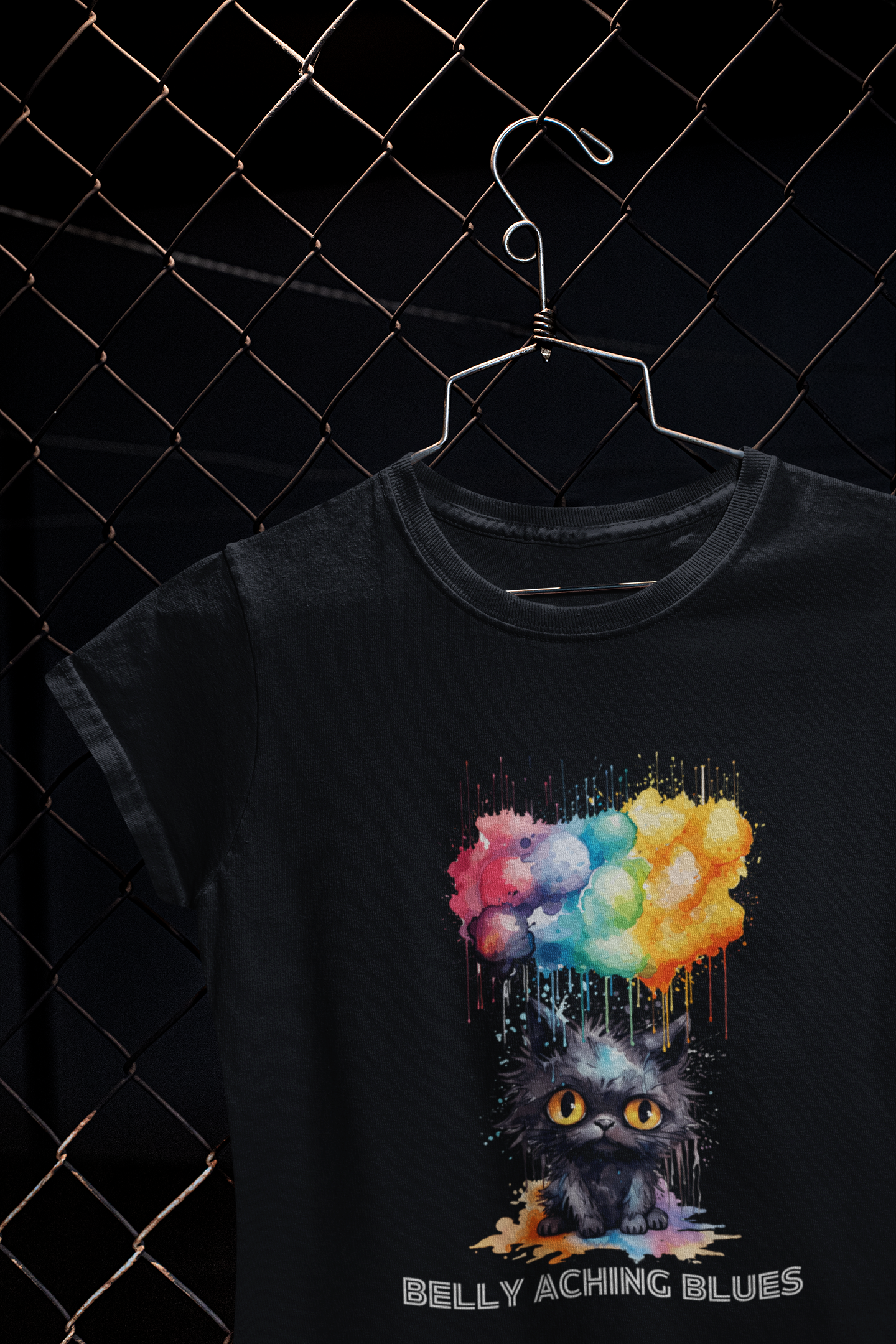 Cat Blues Youth Short Sleeve Tee: A Purr-fect Addition to Your Kid's Wardrobe!